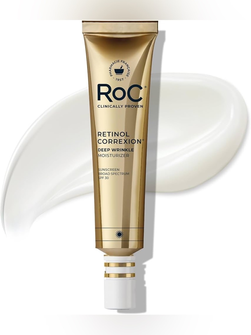 RoC Retinol Correxion Deep Wrinkle Daily Moisturizer SPF-30, 1.3 fl oz/38 ml-New